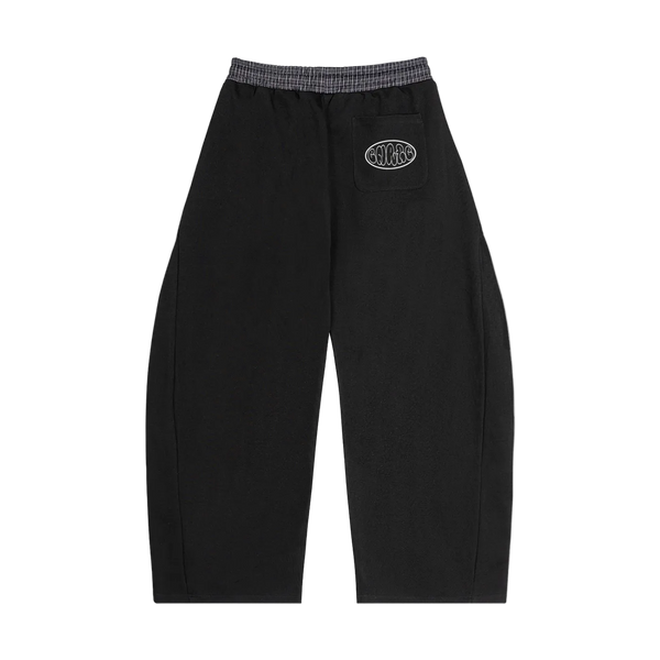 Global Plaid Contrast Pants