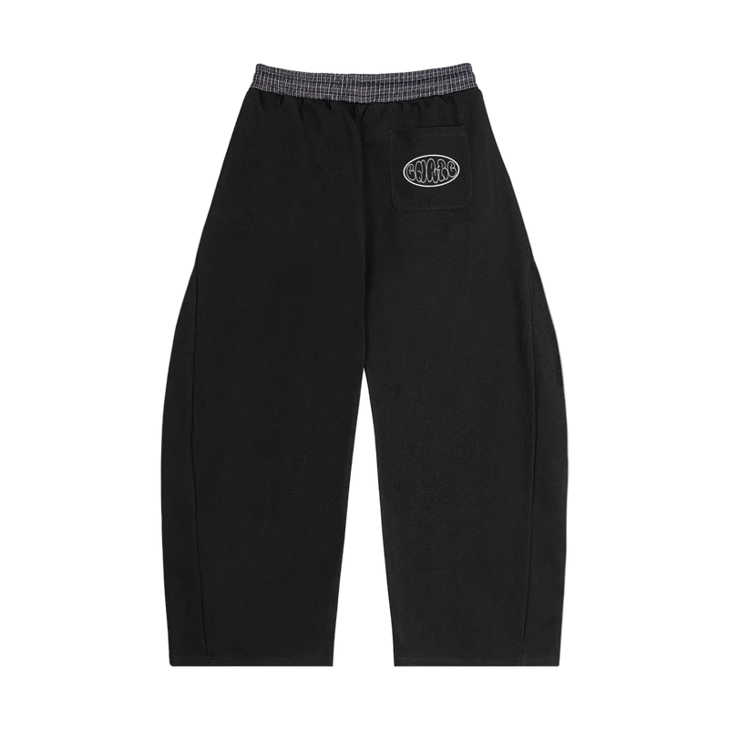 Global Plaid Contrast Pants